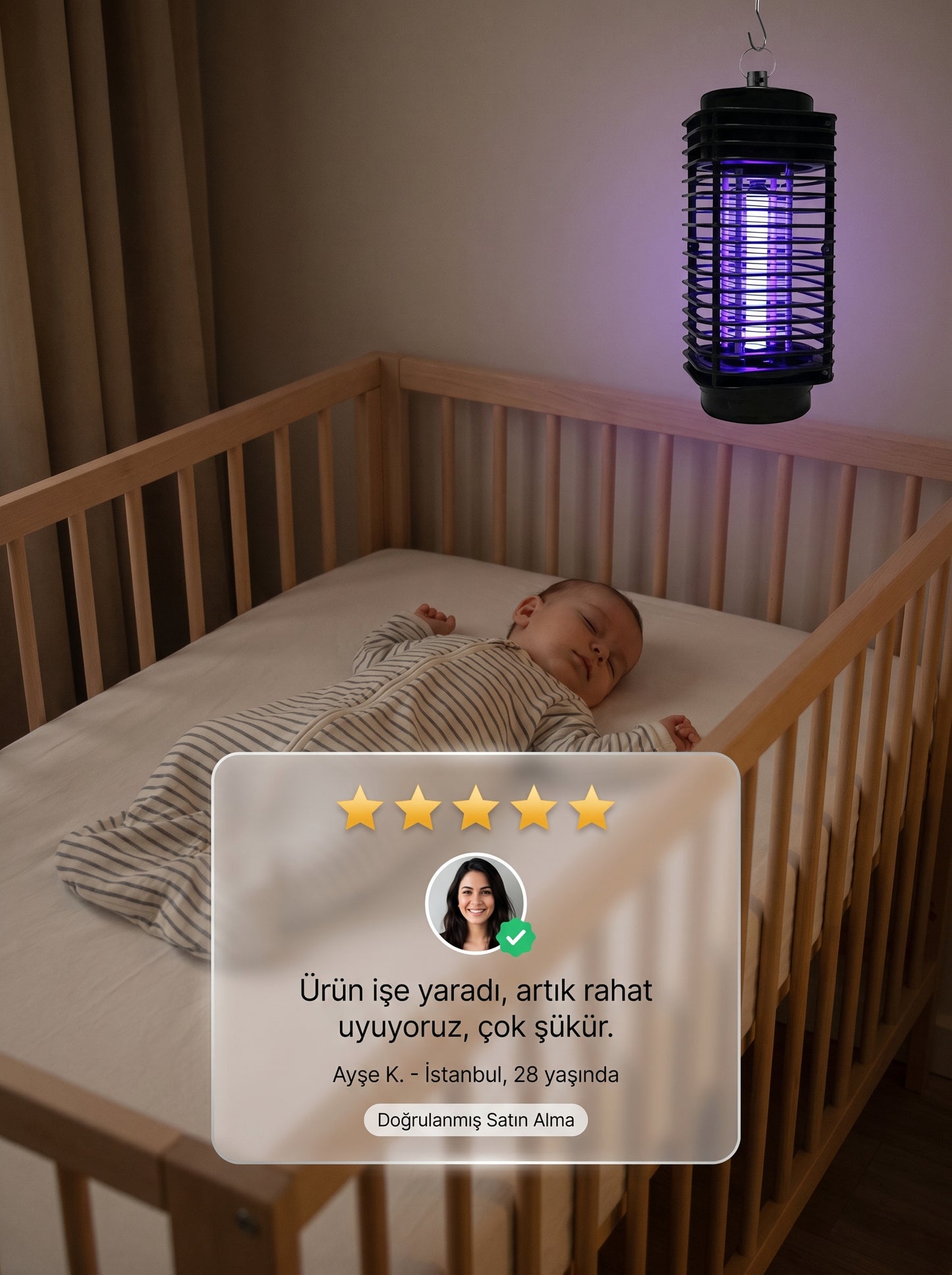 NinnyBaby® Kimyasalsız Koruma, Kesintisiz Uyku