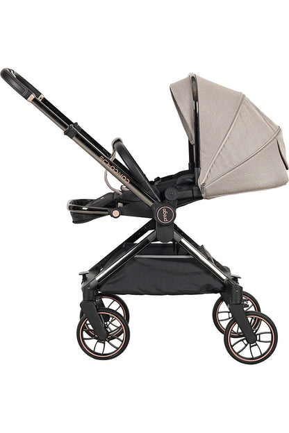 Prego 2067 Concorde Travel Sistem Bebek Arabası Bej Yandan Görünüm