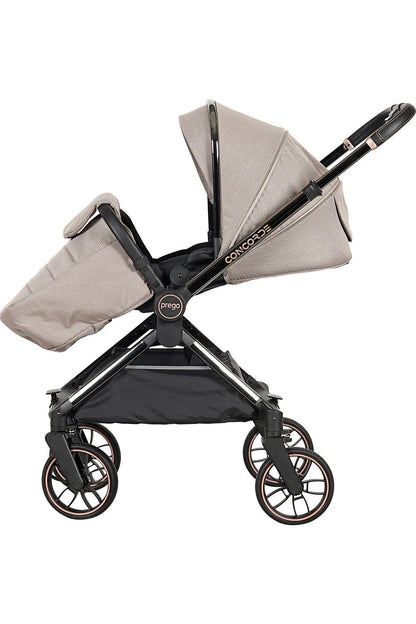 Prego 2067 Concorde Travel Bebek Arabası Bej Yandan Görünüm